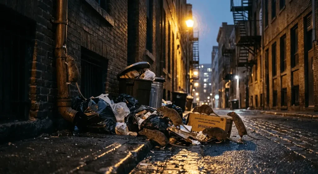 Infestation de rats à Montréal