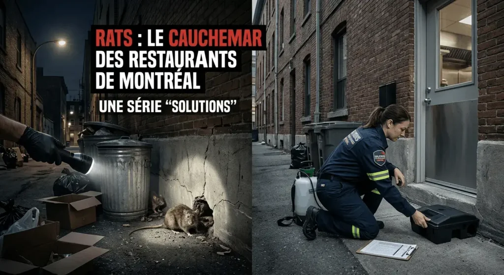 Les infestations de rats dans les restaurants